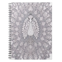 Arte de pared de pavo real de cristal | Línea geom