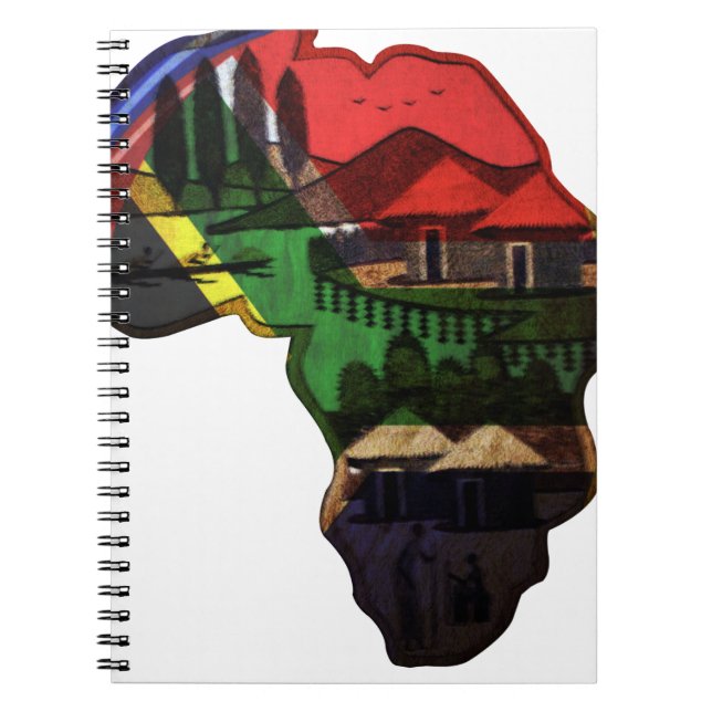 Cuaderno Arte de Patrimonio Africano - Una Fusión Cultural (Frente)