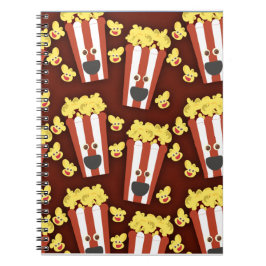 Cuaderno Arte de patrón ilustrado fresco de dibujos animado