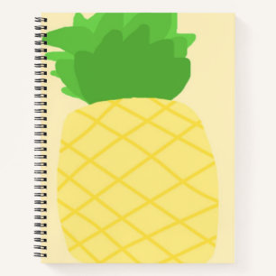 Cuaderno arte de pintar piña