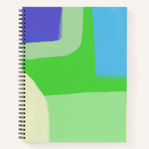 Cuaderno arte de pintura abstracta