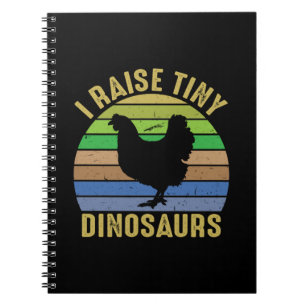 Cuaderno Arte de Pollo Crío Dinosaurios Pequeños