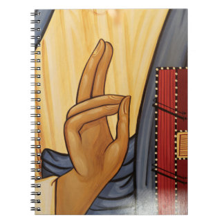 Cuaderno Arte de Señal de Mano Religiosa