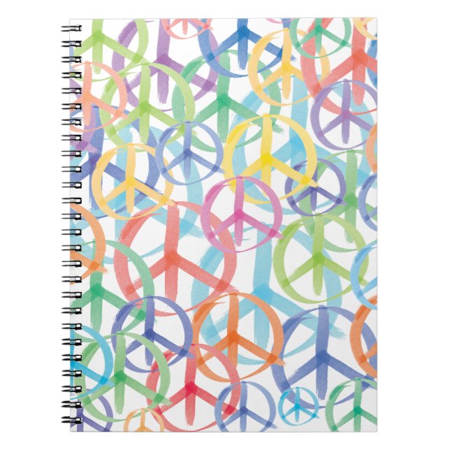 Cuaderno Arte de Símbolos de Paz (Frente)