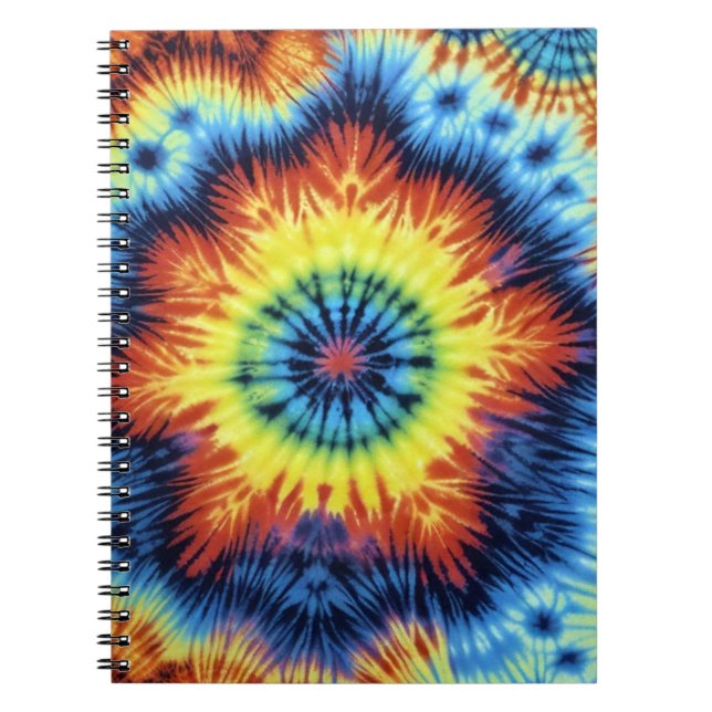 Cuaderno Arte de Tie Dye (Frente)