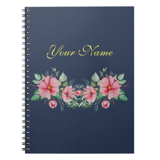Cuaderno Arte de verano de sonrisas florales (Frente)
