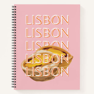 Cuaderno Arte de viajes de Lisboa, Pastel, Portugal