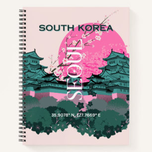 Cuaderno Arte de viajes en Seúl, Corea del Sur