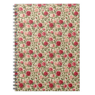 Cuaderno Arte de Vid Romántico Clásico Rosa