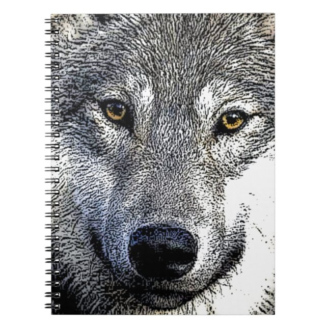 Cuaderno Arte de Wolf Eyes (Frente)