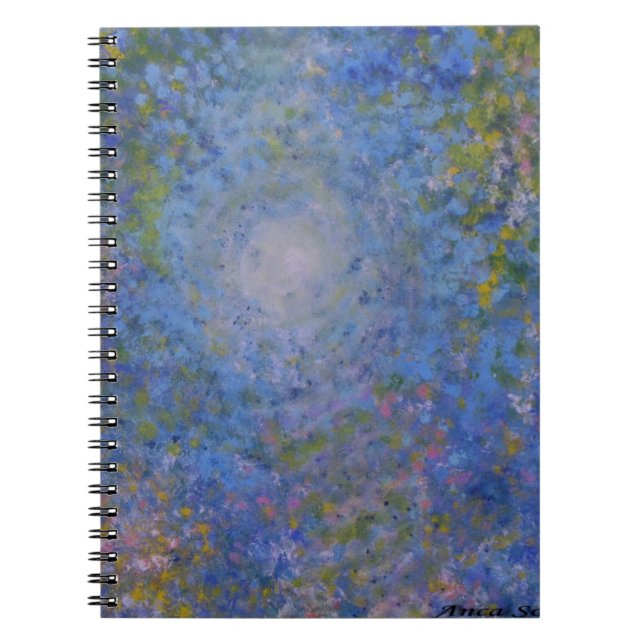 Cuaderno Arte decorativo de Anca Sofía: Deepinto el cielo (Frente)