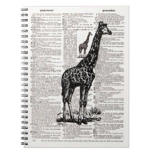 Cuaderno Arte del diccionario de la jirafa