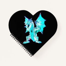 Cuaderno Arte del Dragón Luminoso Guardián Etéreo de Aguas 
