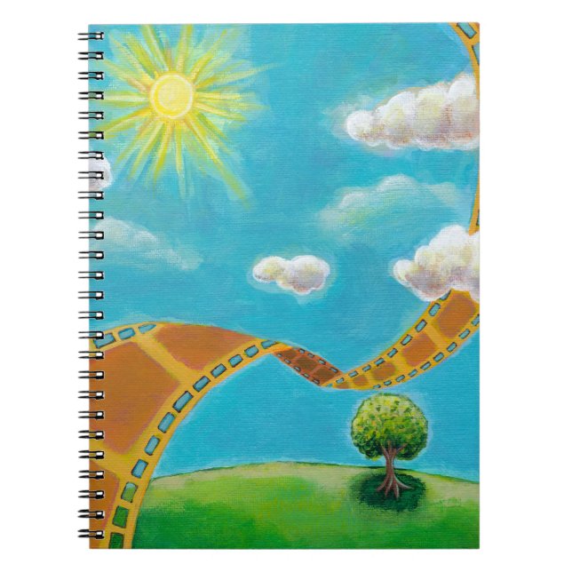 Cuaderno Arte del fotógrafo de la película de la diversión (Frente)