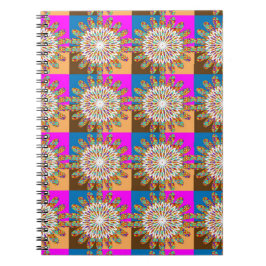 Cuaderno Arte del girasol del chakra de la chispa del SOL