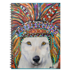 Cuaderno Arte del Lobo Blanco
