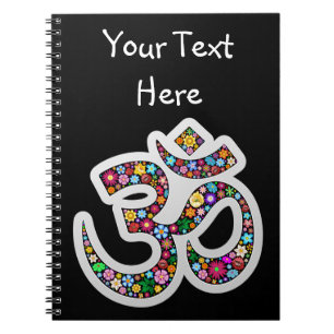 Cuaderno Arte del símbolo floral Namaste
