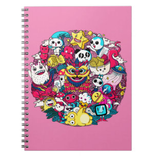 Cuaderno Arte Doodle Japonés