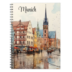 Cuaderno Arte elegante de la ciudad icónica de Alemania