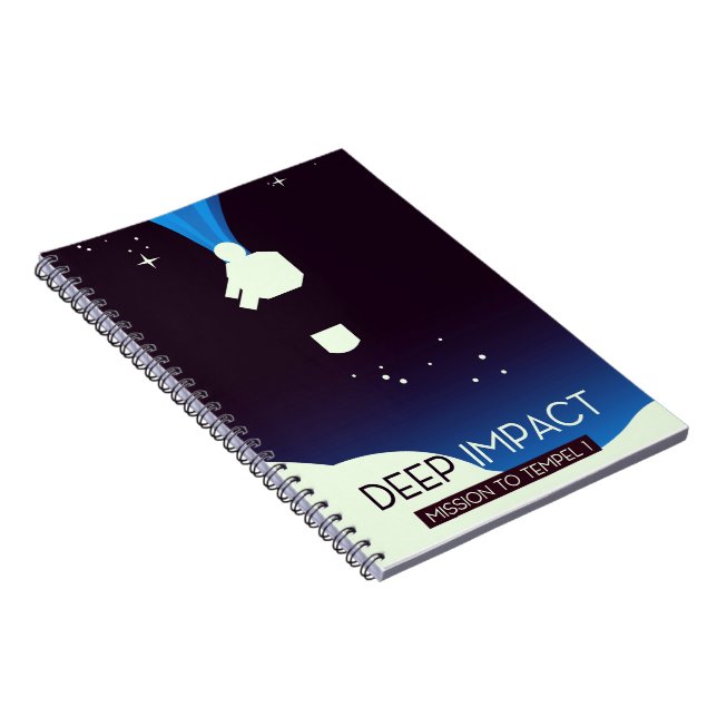 Cuaderno Arte espacial Deep Impact (Lado Derecho)