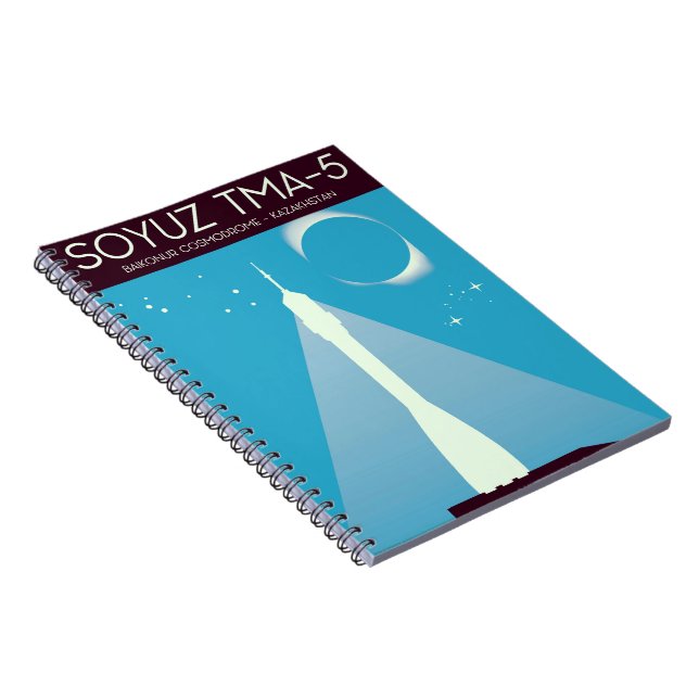 Cuaderno Arte espacial Soyuz TMA-5 (Lado Derecho)