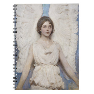Cuaderno Arte fino victoriano vintage del ángel de Abbott T
