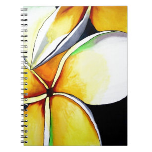 Cuaderno Arte floral de Frangipani