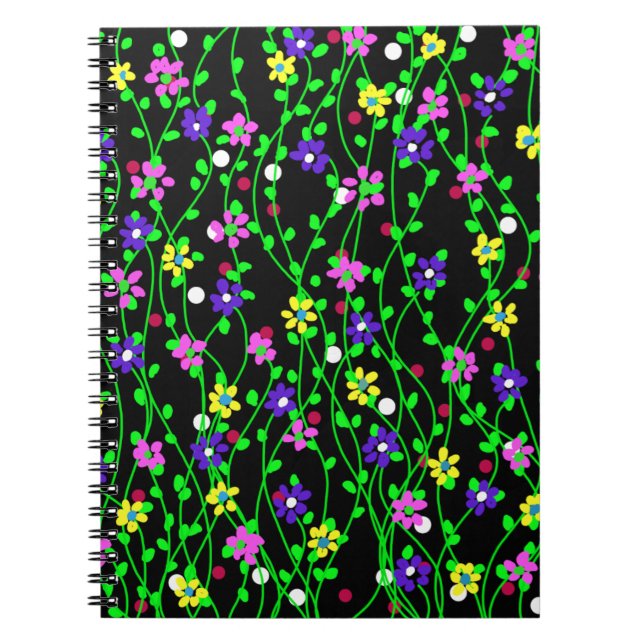 Cuaderno Arte floral de primavera (Frente)