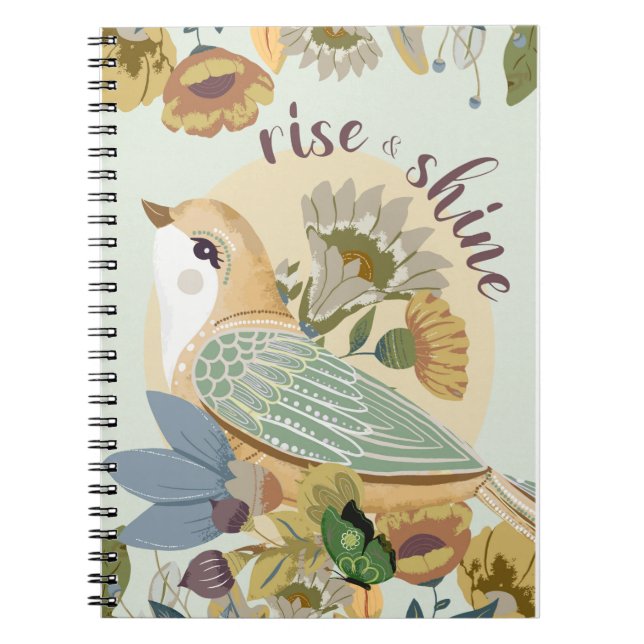 Cuaderno Arte folclórico de aves (Frente)