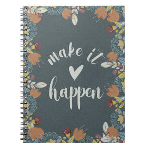 Cuaderno Arte folclórico floral