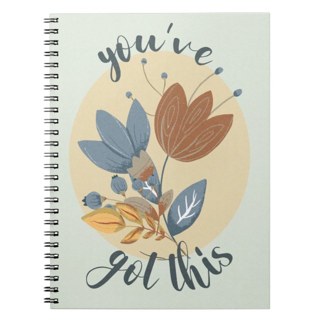 Cuaderno Arte folclórico floral (Frente)