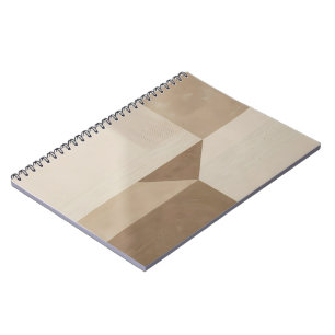 Cuaderno Arte geométrico abstracto minimalista estilo wabi