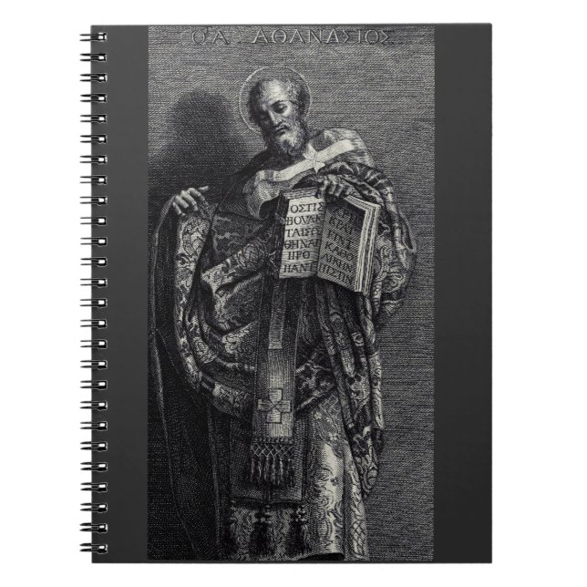 Cuaderno Arte gráfico de San Atanasio de Alejandría (Frente)