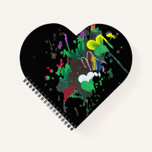 Cuaderno Arte hecho a mano - Flor de mariposa