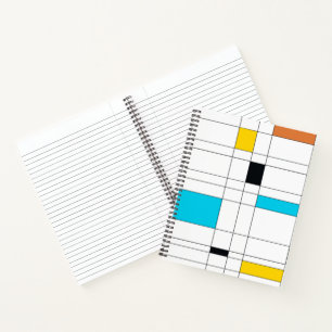 Cuaderno Arte ilustracion colorido, fresco, moderno