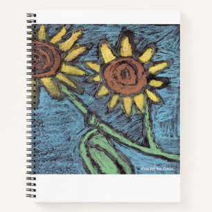 Cuaderno Arte infantil para CHOC - Girasoles para siempre