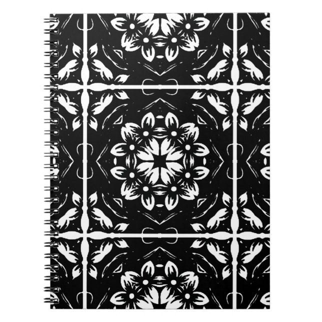 Cuaderno arte kaleidoscope mandala (Frente)