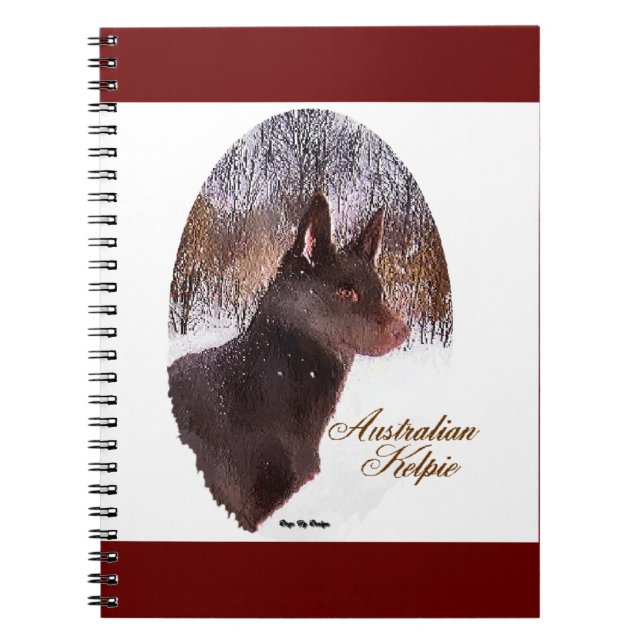 Cuaderno Arte Kelpe australiano (Frente)