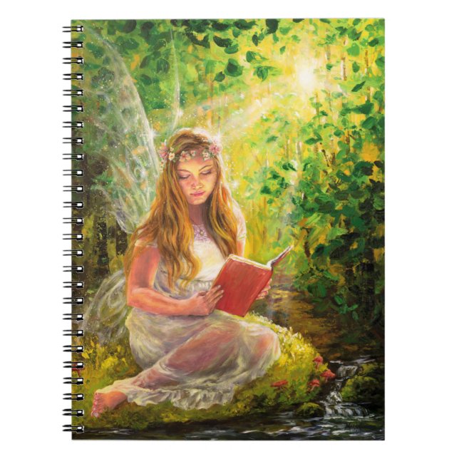 Cuaderno Arte mágico de pintura forestal (Frente)