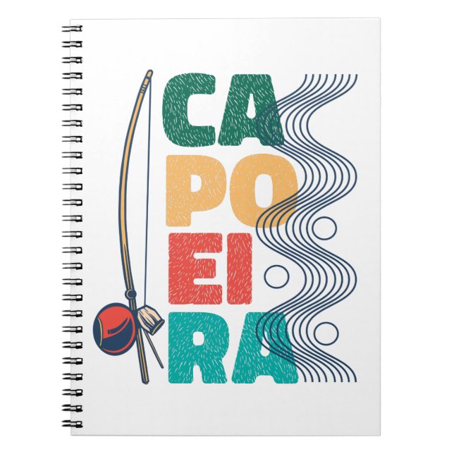 Cuaderno Arte marcial brasileño de Capoeira (Frente)
