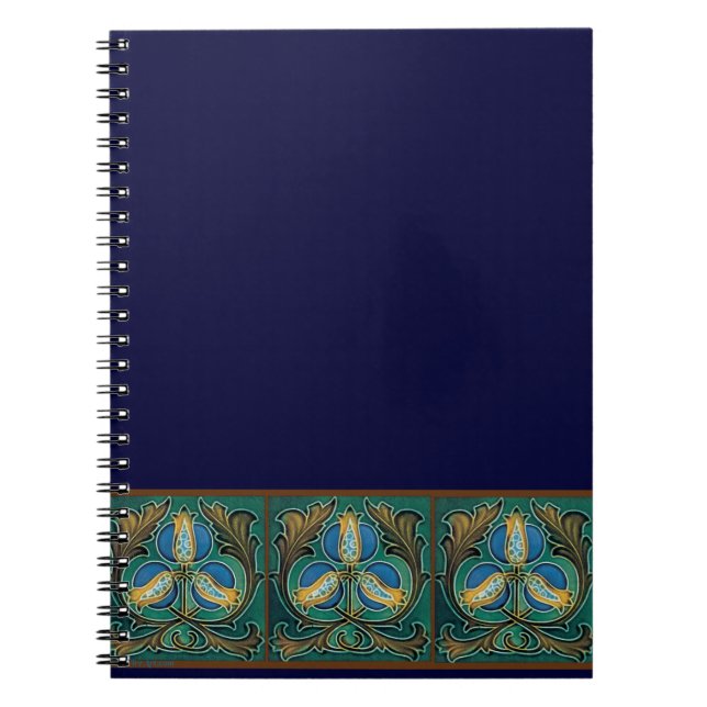 Cuaderno Arte Mayólica Granada Azul (Frente)