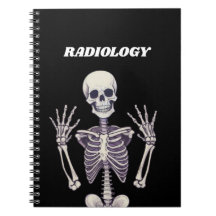 Arte médico oscuro divertido esqueleto de radiolog