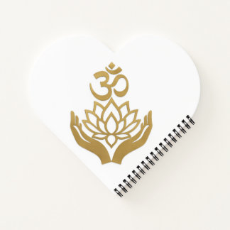 Cuaderno Arte Meditativo Manos de Loto Om
