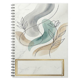 Cuaderno arte minimalista