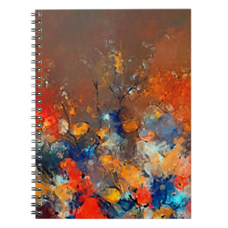 Cuaderno Arte moderno. Coloridas obras de arte contemporáne