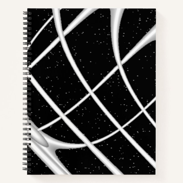 Cuaderno Arte moderno en blanco y negro (Anverso)