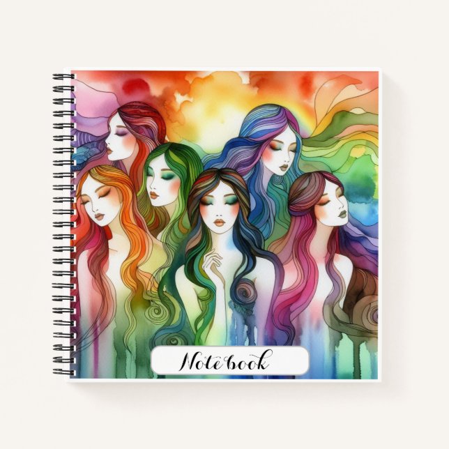 Cuaderno arte moderno femenino (Anverso)