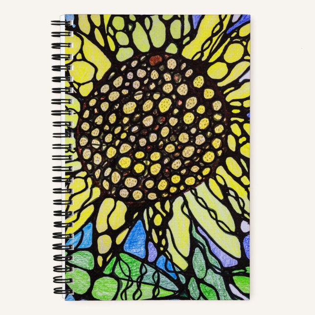 Cuaderno Arte moderno girasol (Anverso)