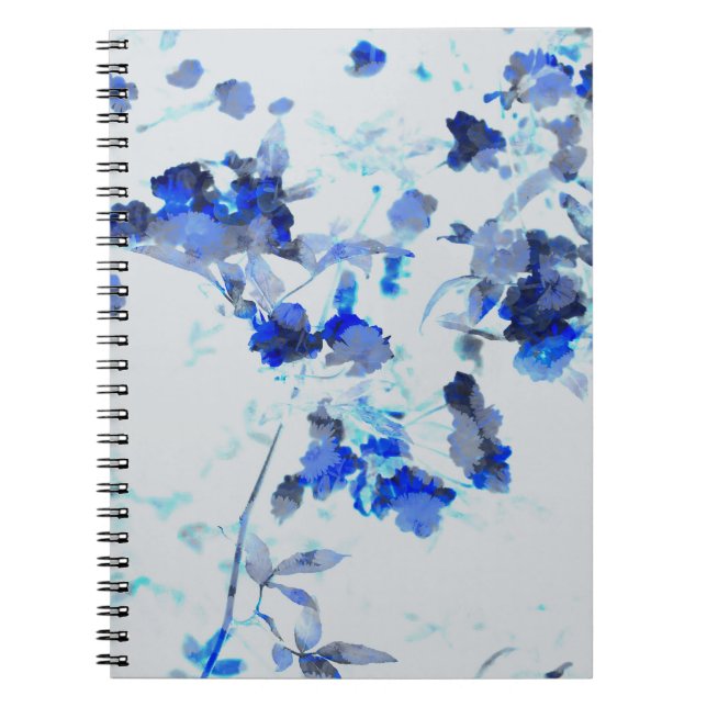 Cuaderno Arte moderno y moderno de estampado floral/floral (Frente)