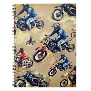 Cuaderno Arte motocross off-road